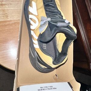 Yeezy 700 Black and Yellow Sneakers